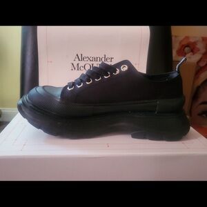Alexander McQueen Black Chunky Sneakers